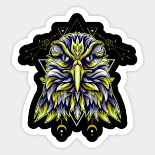 eagle lover funny Sticker